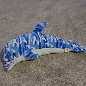 Blue Dolphin Stuffed Animal